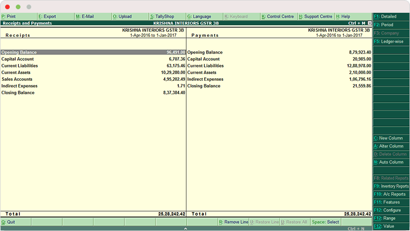 Key-Reports_Receipts-&-payment-account